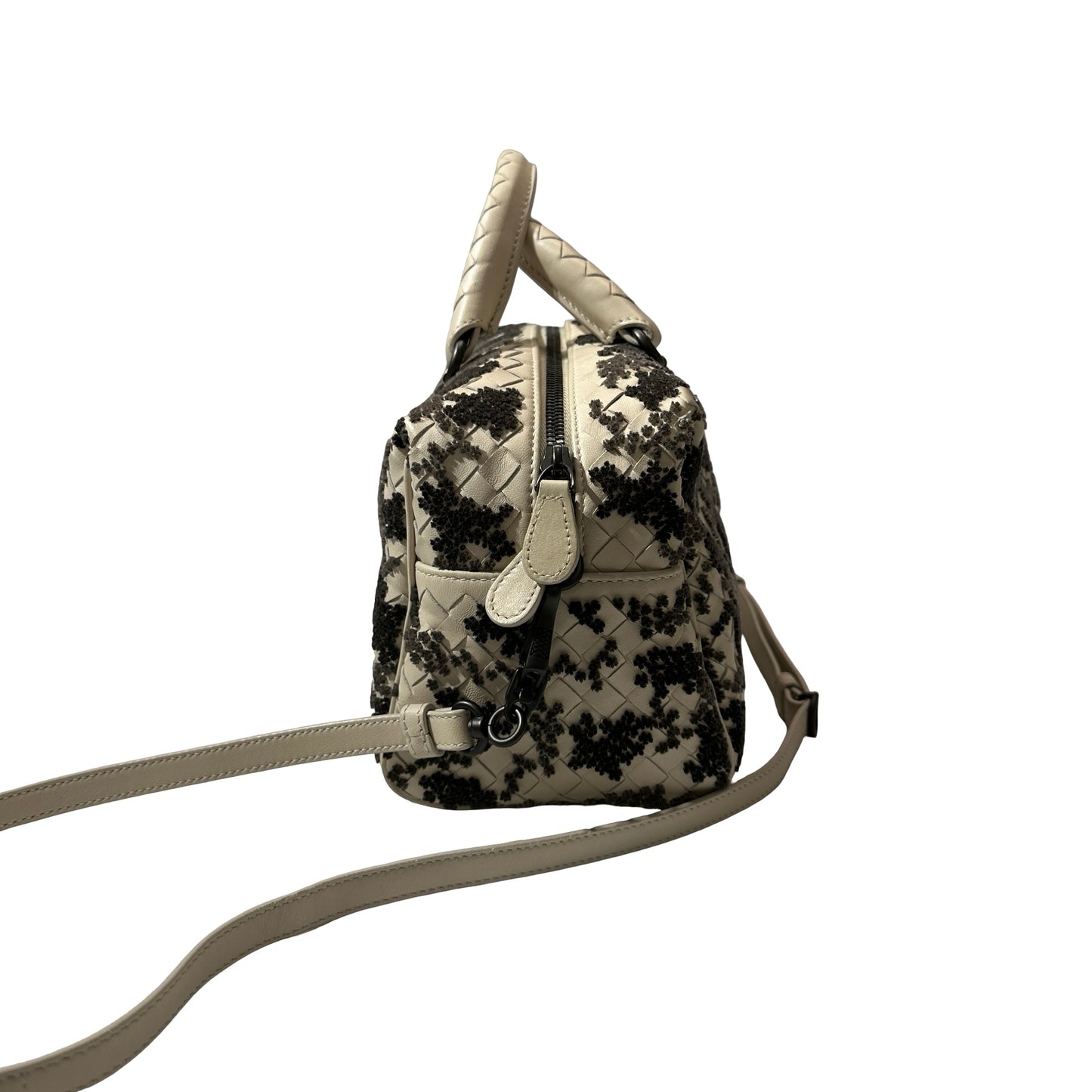 Used Bottega Veneta 2 Way Shoulder Shoulder Bag White