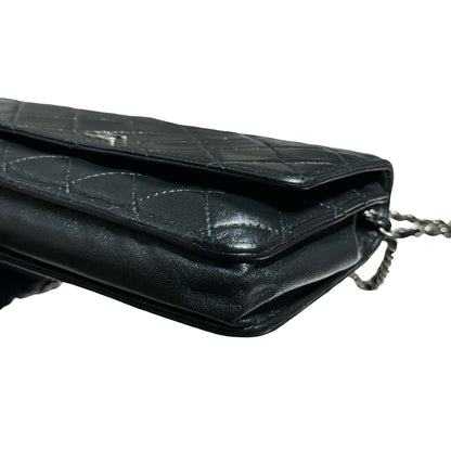 CHANEL LARGE WOC BLACK LAMBSKIN PHW [3000599]