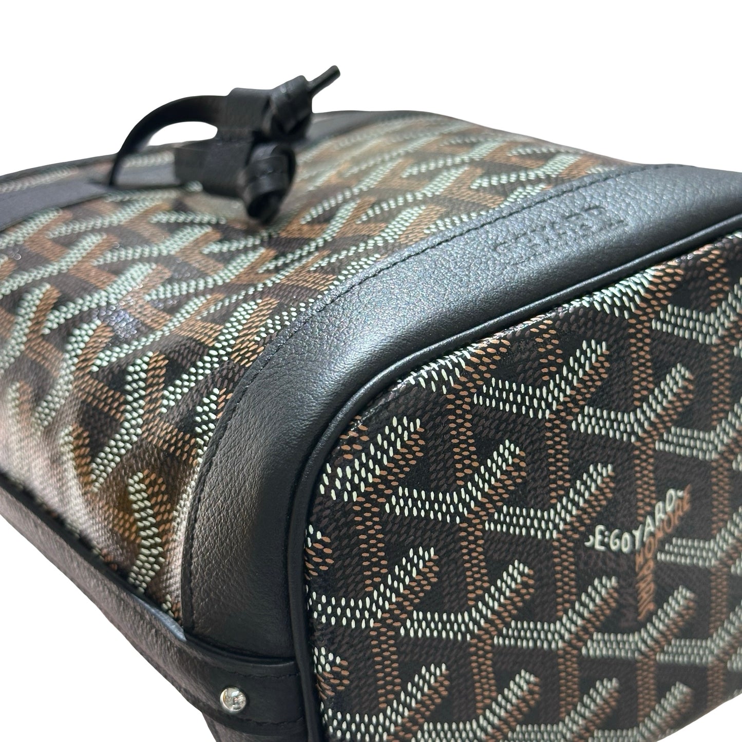 New GOYARD Mini Bucket Bag Black PHW