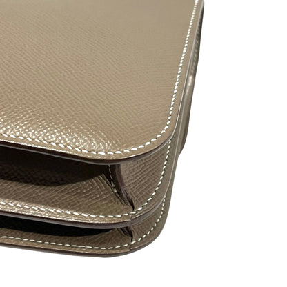 Used HERMES Epsom Constance Cross body bag Etoupe