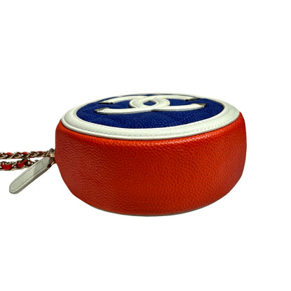 CHANEL ROUND FILIGREE CHAIN SHOUDLER BAG[3001184]