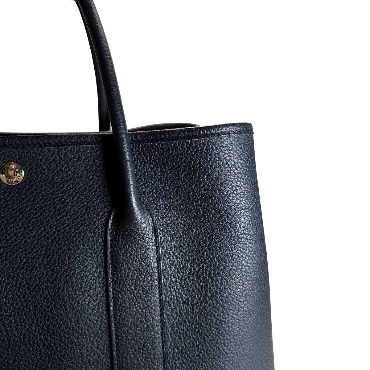 Used HERMES Negonda Garden Party 36 Tote Bag Navy PHW