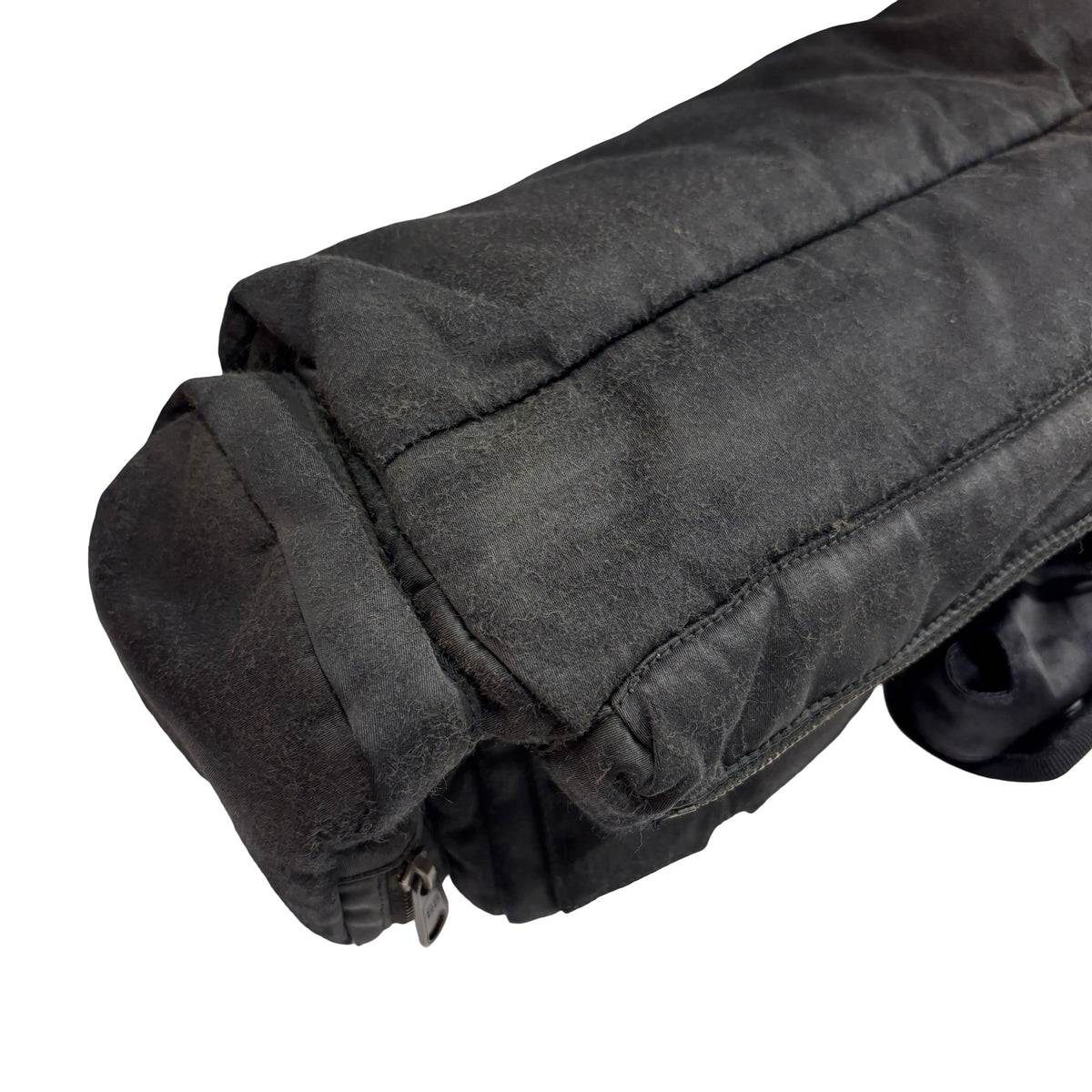 Used BALENCIAGA Solid Explorer Belt Bag Belt bag Black