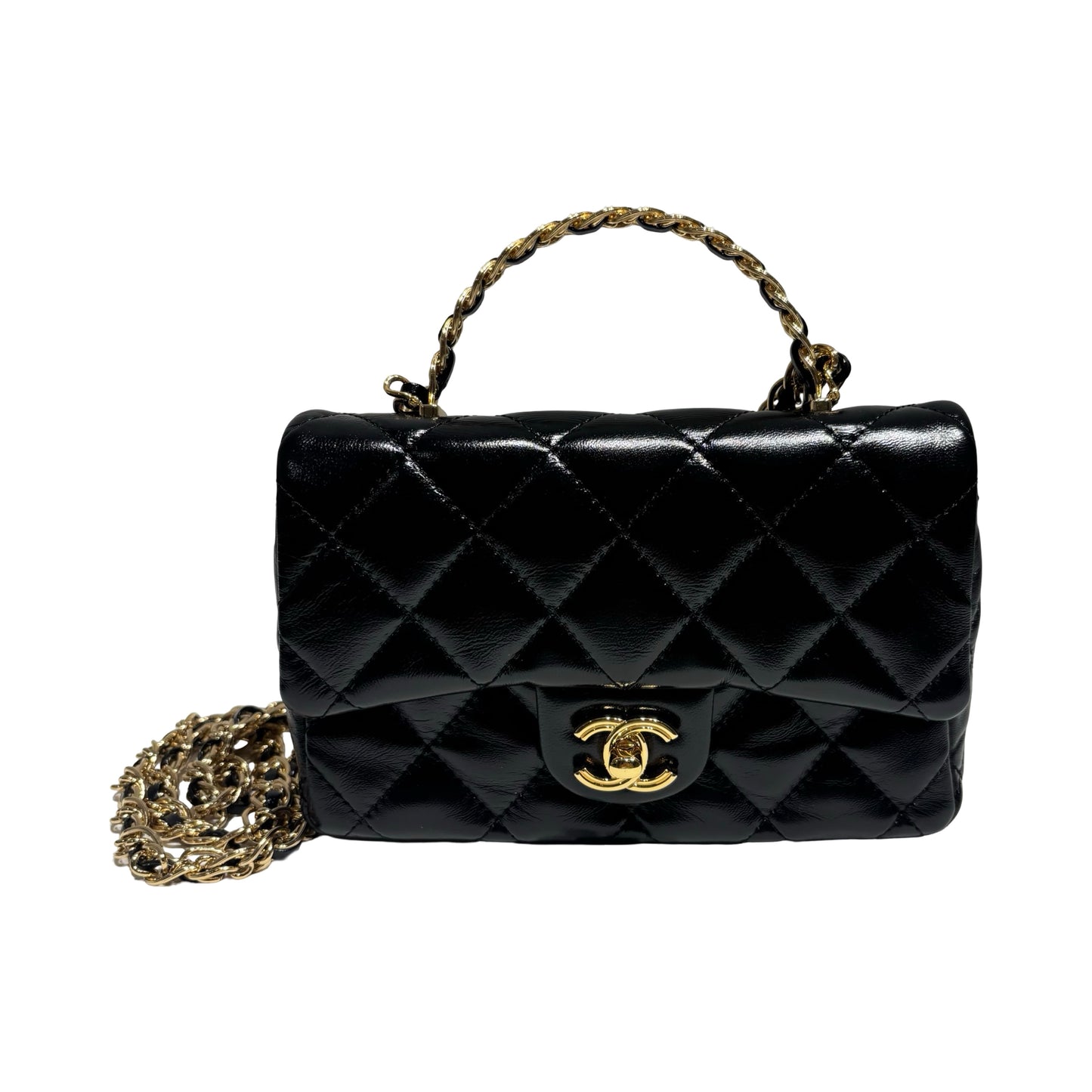 CHANEL MINI FLAP TWO WAY SHOULDER BAG [20000311]