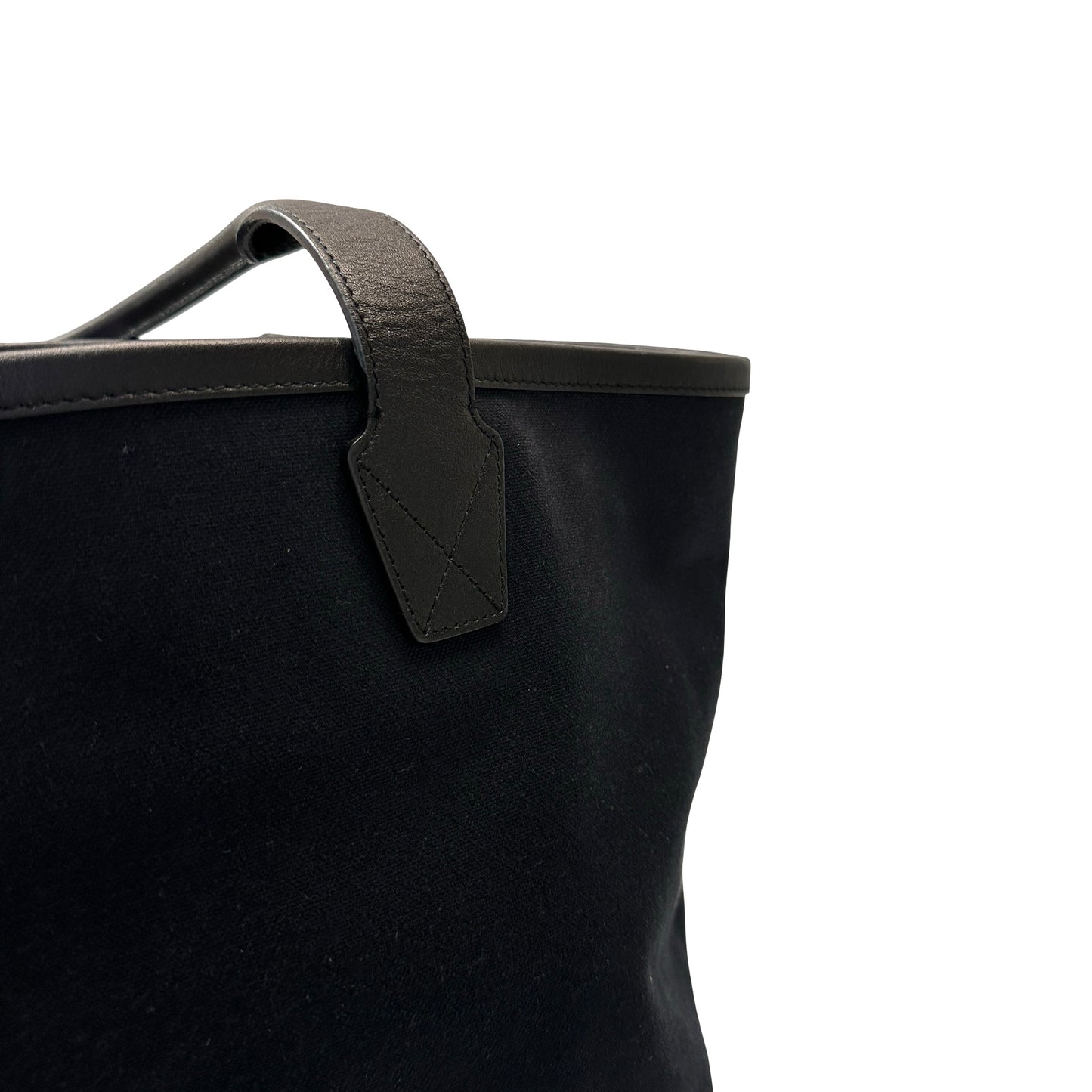 Used Balenciaga Canvas Tote cauvas Tote Bag Black