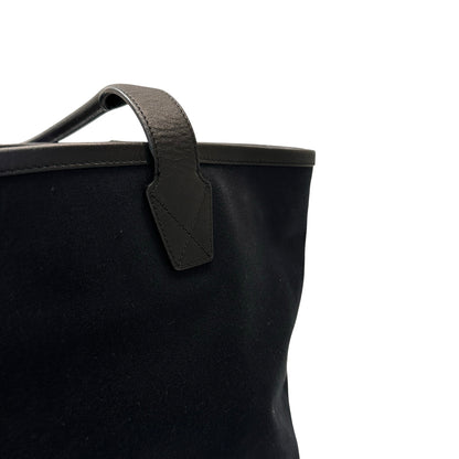 Used Balenciaga Canvas Tote cauvas Tote Bag Black
