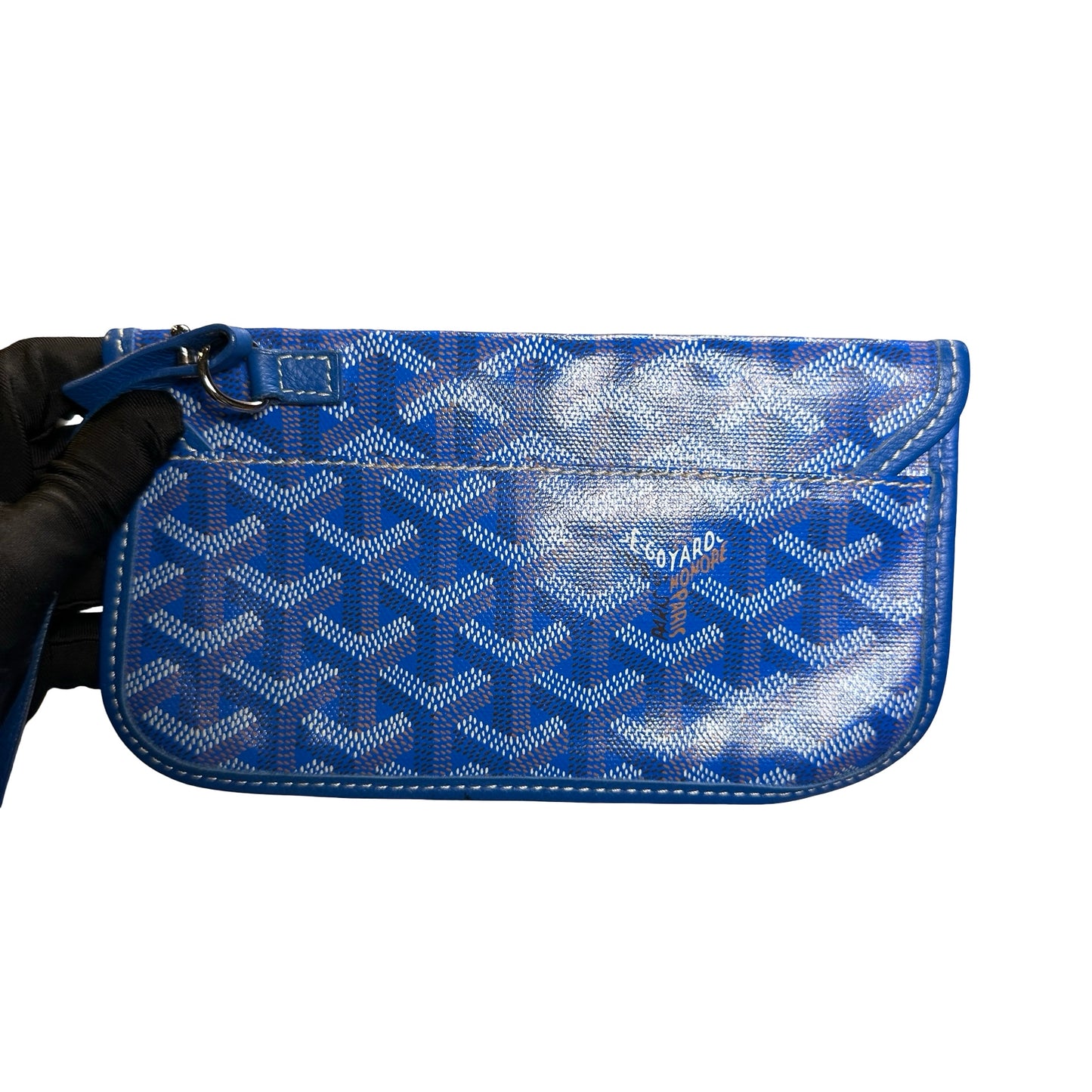 Used GOYARD Canvas Tote PM Tote Bag Blue