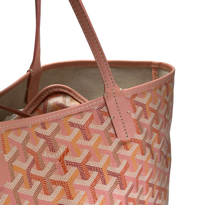 Used GOYARD Goyardine Saint Louis Tote Bag Pink