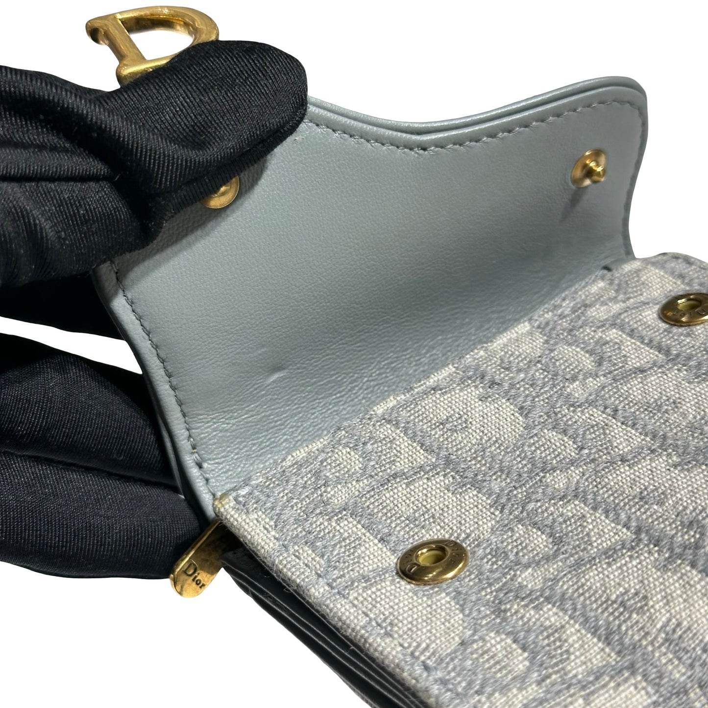 DIOR SADDLE LOTUS WALLET [3000247]