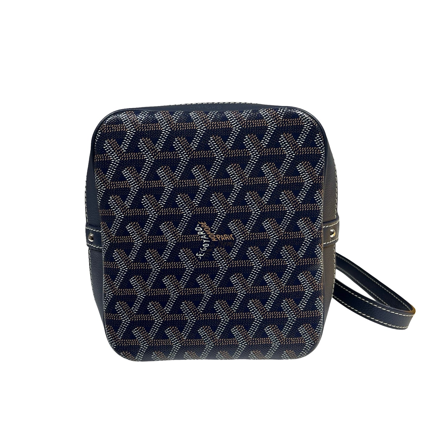 GOYARD PETIT FLOT BUCKET NAVY [3001059]