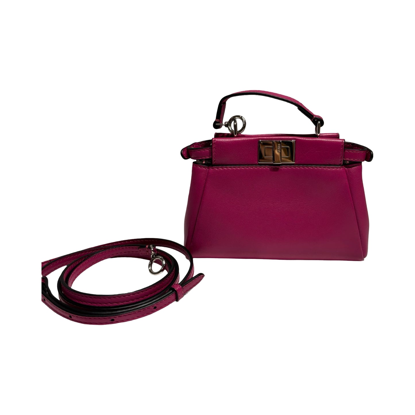 FENDI MINI PEEKABOO TWO WAY SHOULDER BAG [3000257]