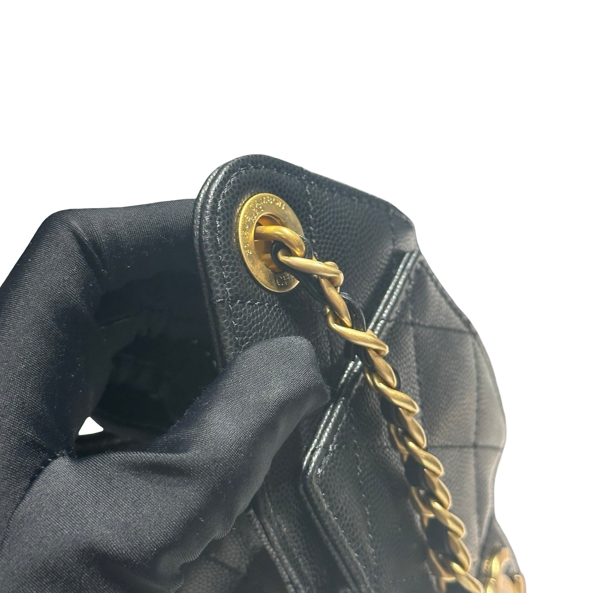 Brand New CHANEL Mini 25 Bag Shoulder Bag Black GHW