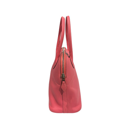 Used HERMÈS BOLIDE 27 Two Way Shoulder Bag PHW Pink
