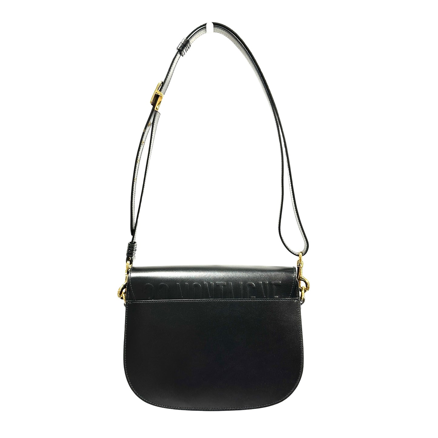 Used DIOR Bobby Cross Body Bag Black GHW