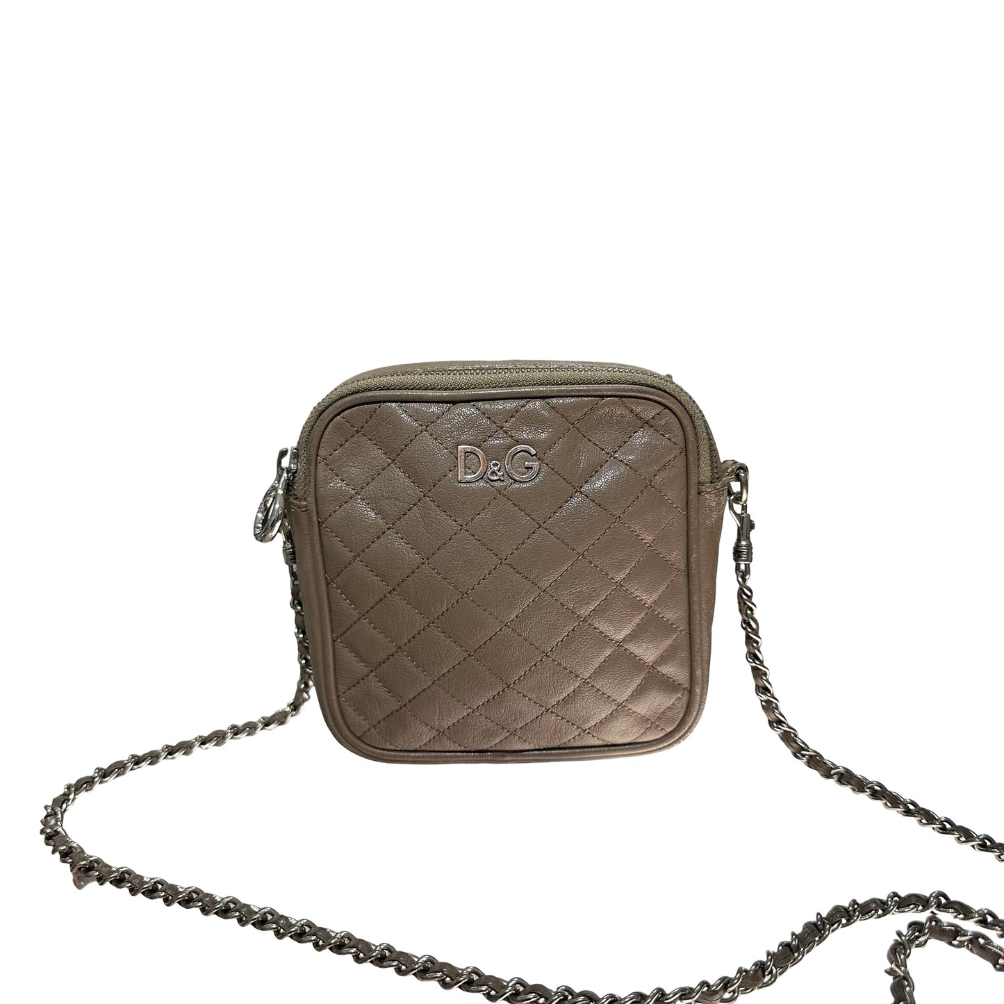 Used D & G Cross Body Bag Brown