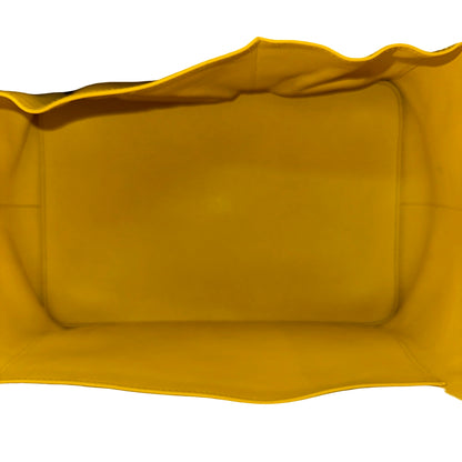 Used HERMÈS TOOL BOX 26 Two Way Shoulder YELLOW PHW Two Way Shoulder Bag