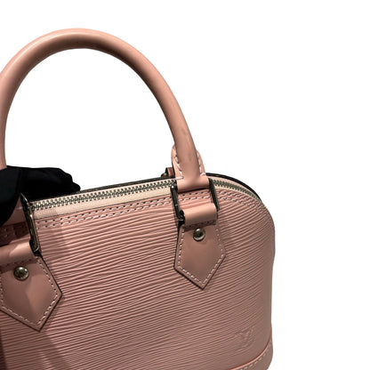 Used LOUIS VUITTON Epi Leather Alma BB Two Way Shoulder Bag Pink GHW