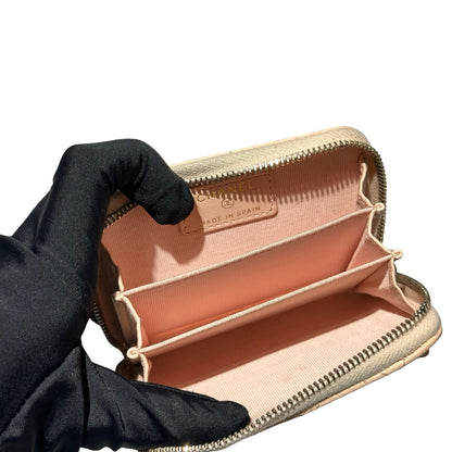 Used CHANEL Card holder Pink GHW