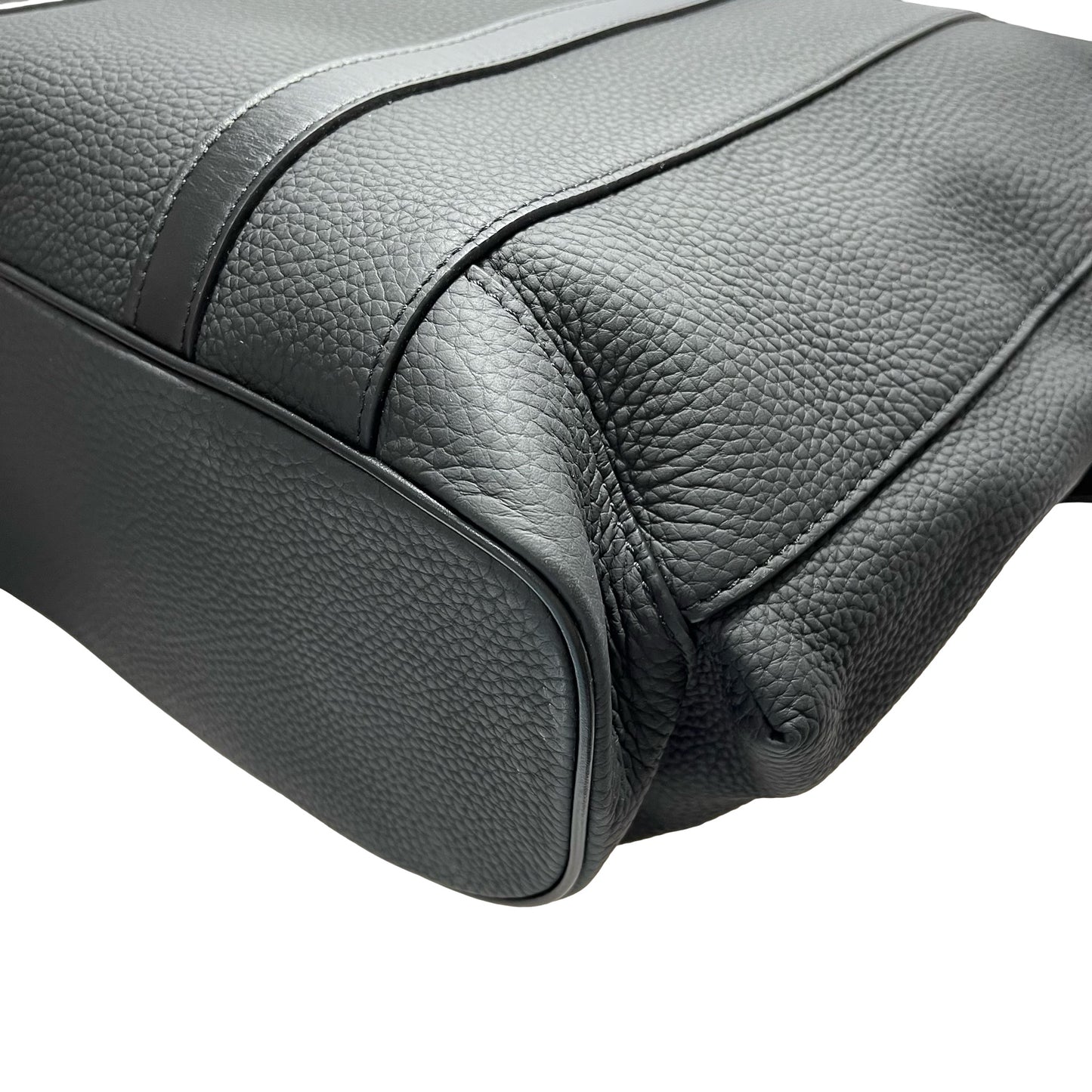 Used LOUIS VUITTON Taurillon Leather Christopher Tote Two Way Shoulder Bag Black