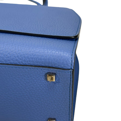 Used MOYNAT Taurillon Rejane Handbag Blue
