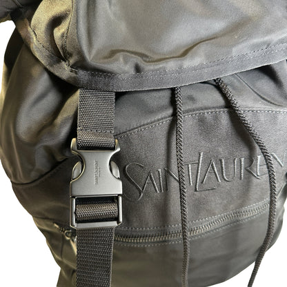 Used SAINT LAURENT Nylon Backpack Black