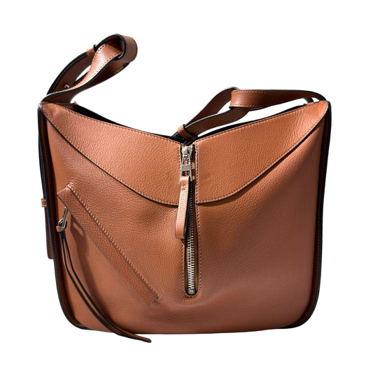 Used LOEWE Calfskin Leather Hammock small Cross Body Bag