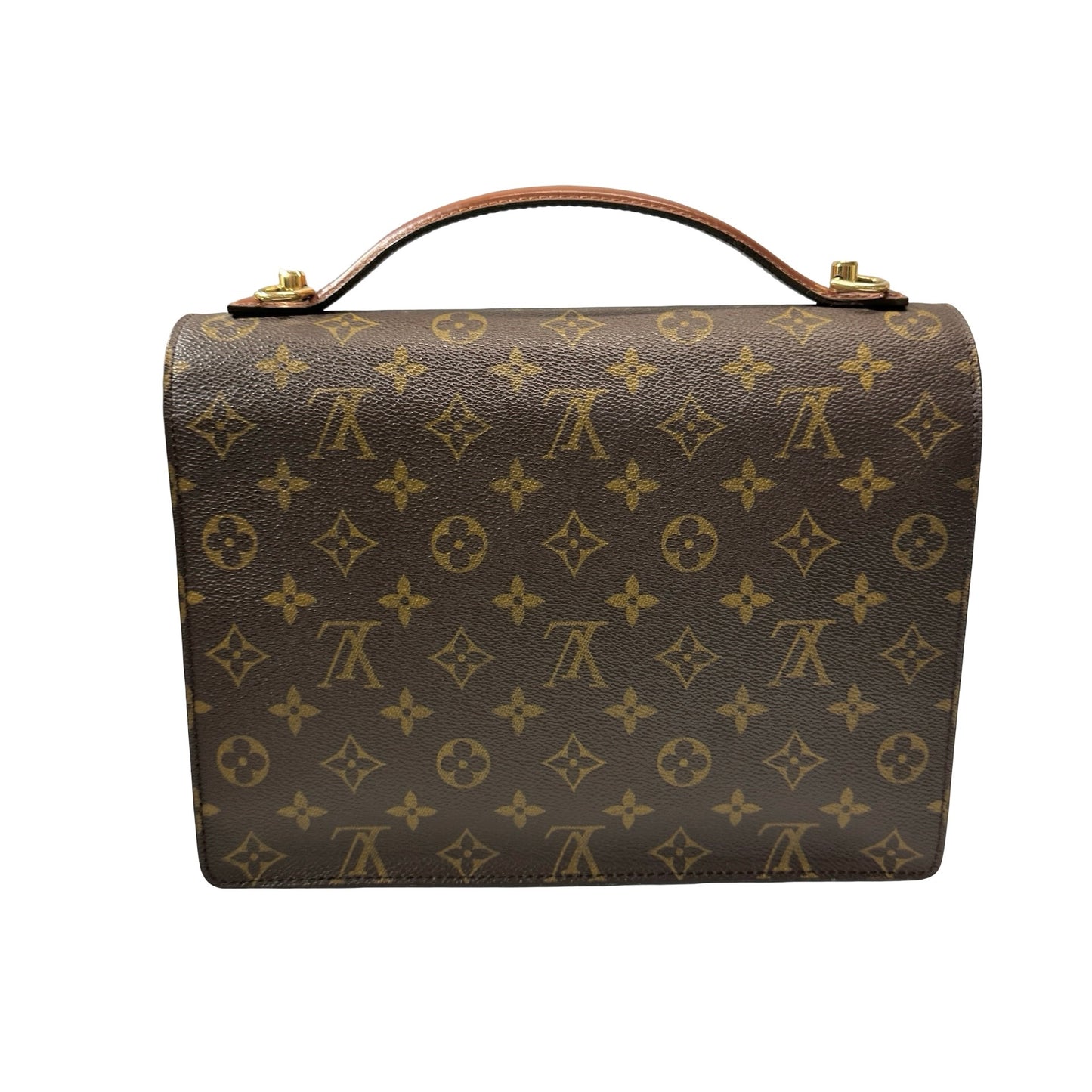 Used Louis Vuitton Monogram Cross Body Bag Brown GHW