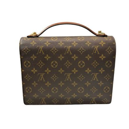 Used Louis Vuitton Monogram Cross Body Bag Brown GHW