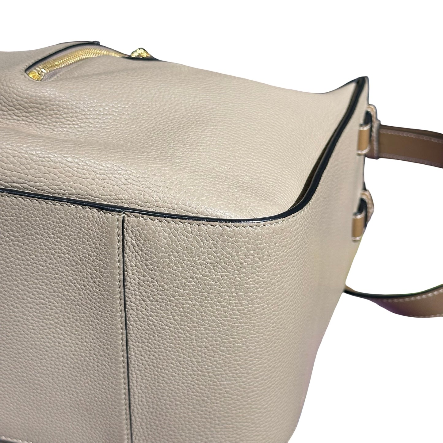 Used LOEWE Hammock Small Two Way Shoulder Bag Beige