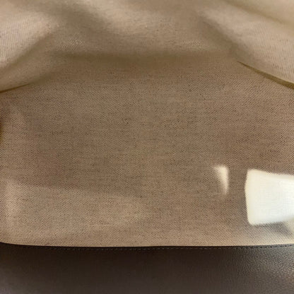 Used BURBERRY Tote Bag Grey GHW