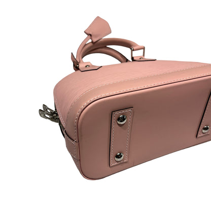 Used LOUIS VUITTON Epi Leather Alma BB Two Way Shoulder Bag Pink GHW
