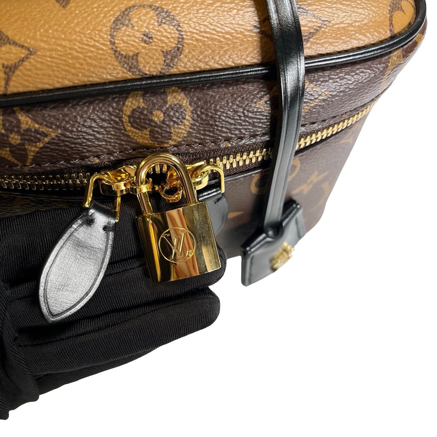 Used LOUIS VUITTON Monogram Reverse Monogram Canvas Vanity PM Monogram/Reverse Monogram Vanity case Brown Light Brown GHW