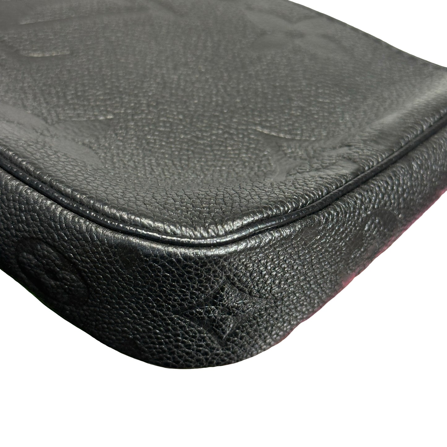 Used LOUIS VUITTON Multi Pochette Black GHW