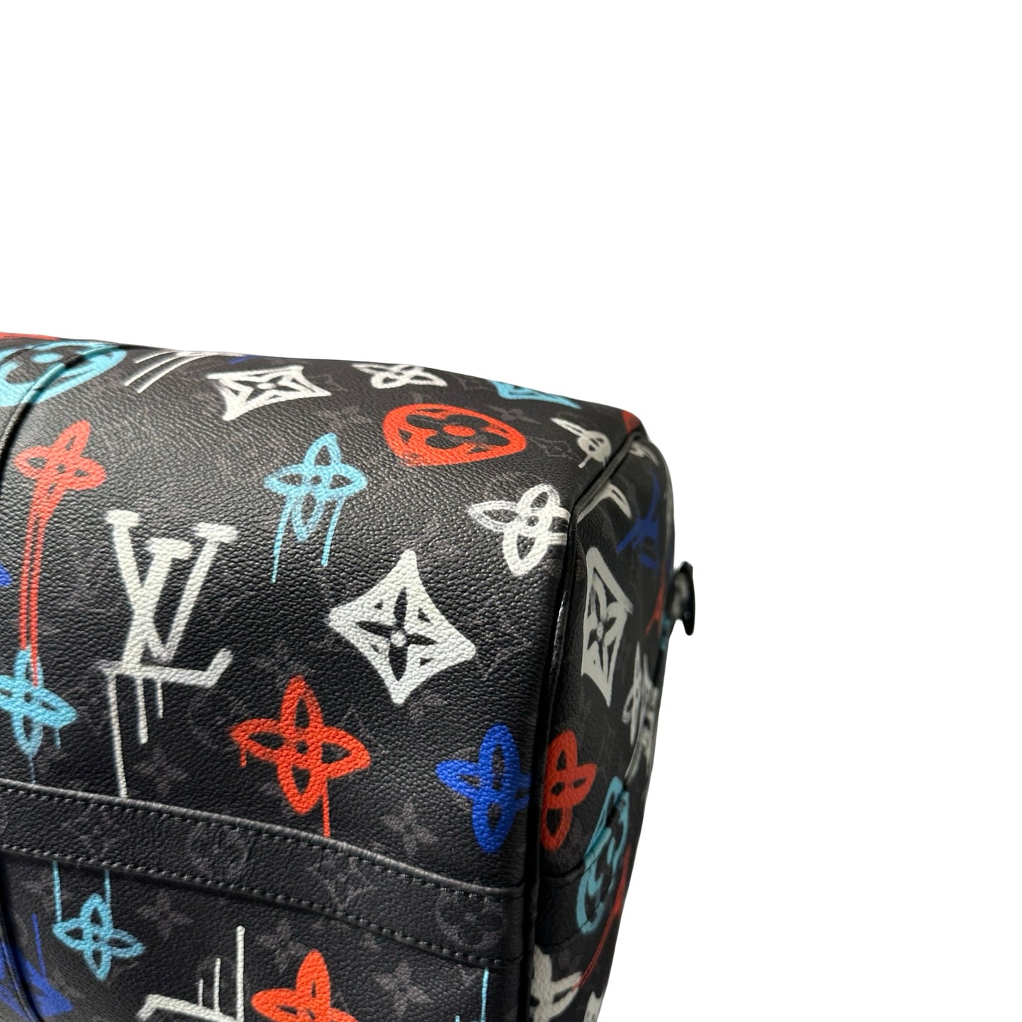 New Louis Vuitton KEEPALL Holdall Multicolour Black