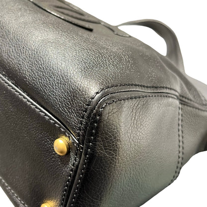 Used CHANEL Vintage Hobo Hobo Bag Black GHW