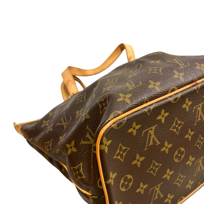 Used LOUIS VUITTON CANVAS PALERIMO Shoulder Bag BROWN GHW