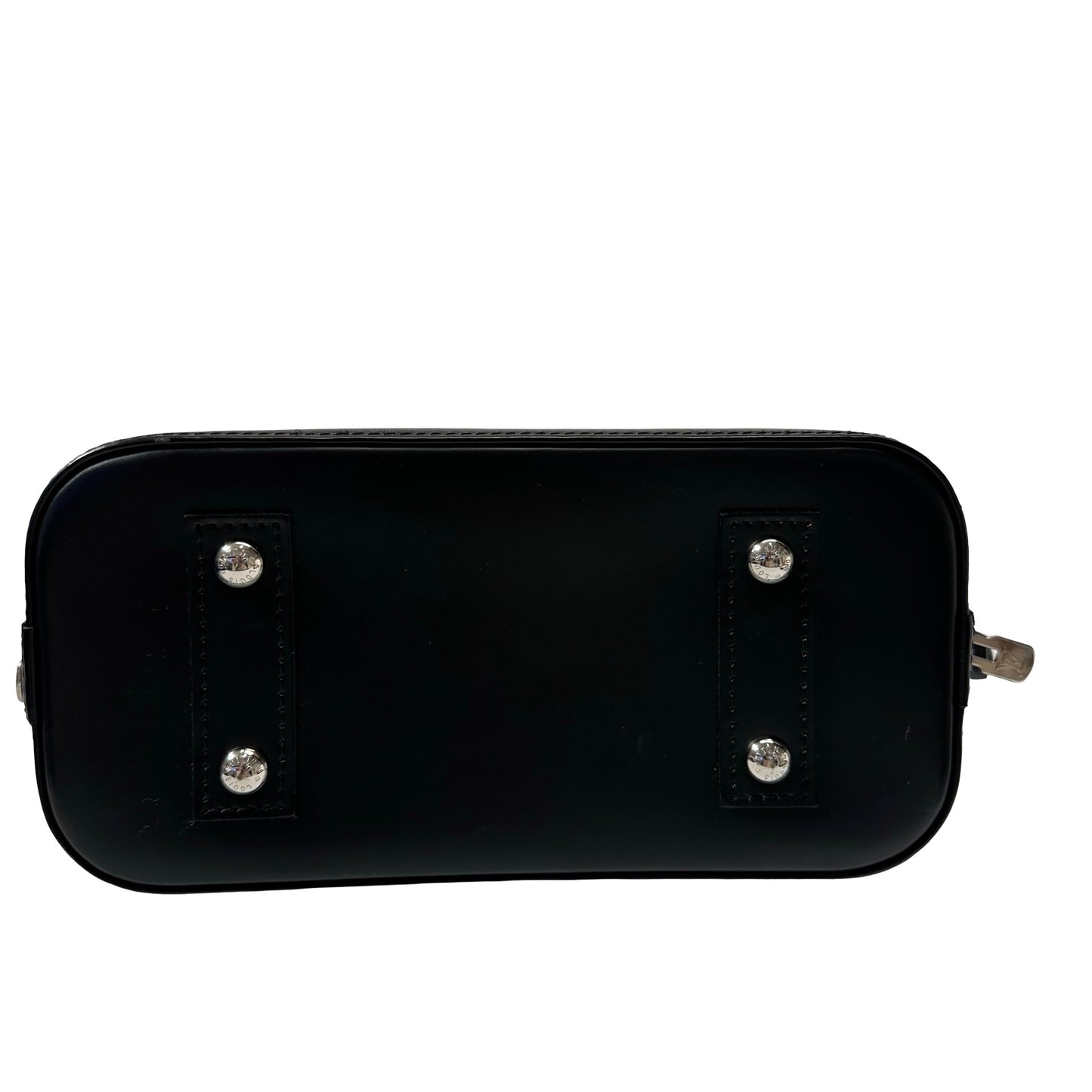 Used Louis Vuitton Epi Leather Alma BB Shoulder Bag Black PHW