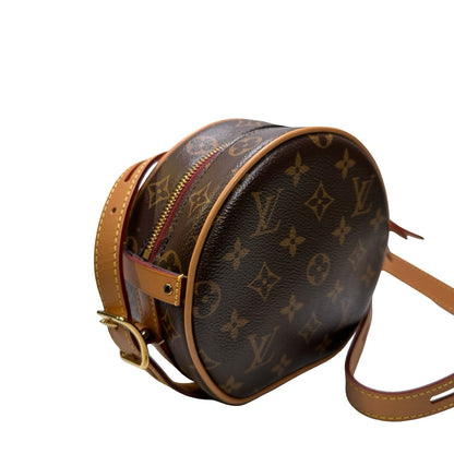Used LOUIS VUITTON Monogram Boite Chapeau Shoulder Bag Brown GHW