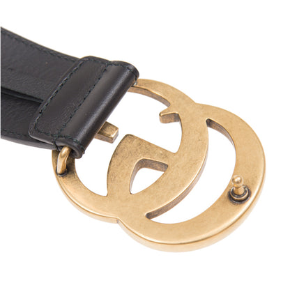 New GUCCI Belt Black GHW