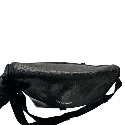 Used BALENCIAGA Shoulder Shoulder Bag Black