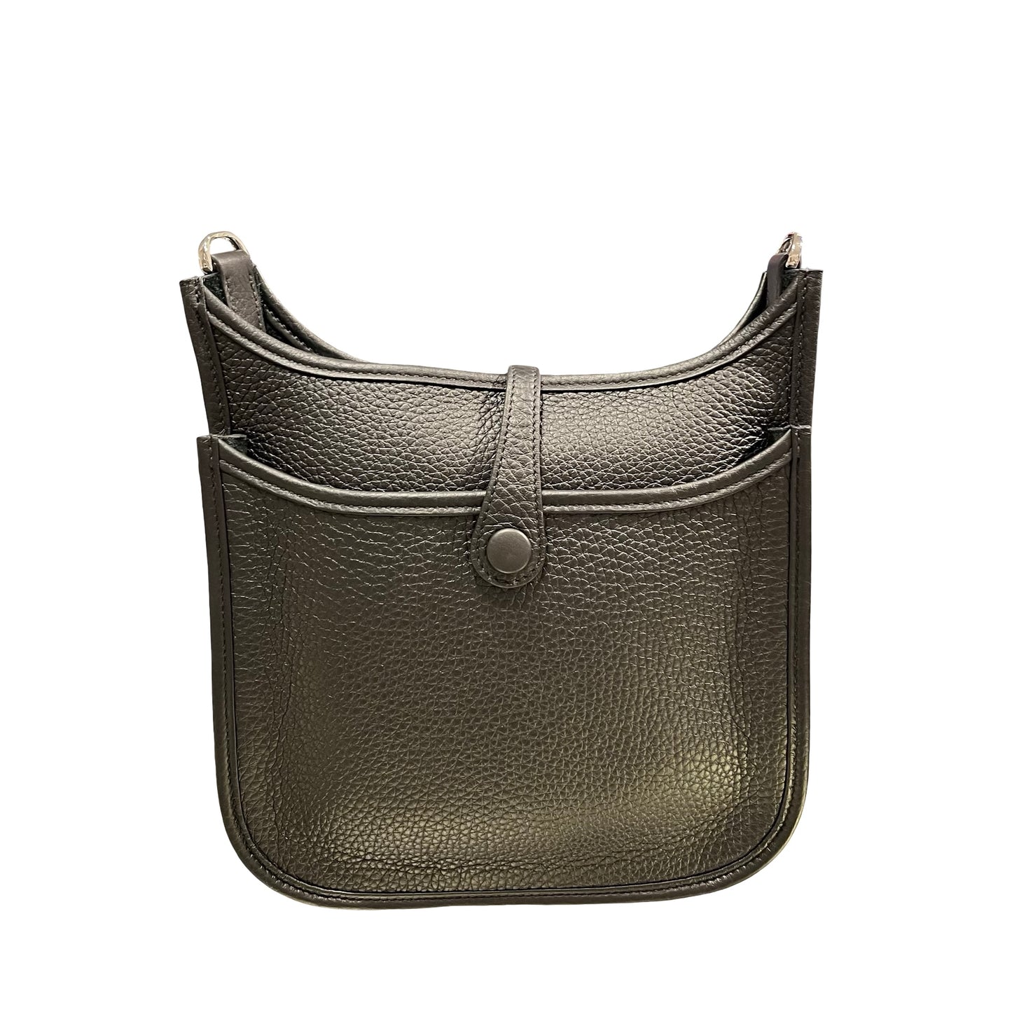 Used Hermès Evelyne Cross Body Bag Black PHW