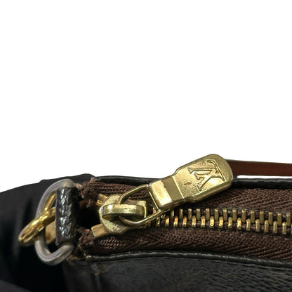 Used Louis Vuitton Monogram Eclipse coated canvas Pochette Shoulder Bag Monogram GHW