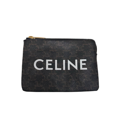 Used CÉLINE Card Case Brown