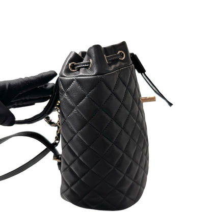 Used CHANEL Lambskin Leather Backpack