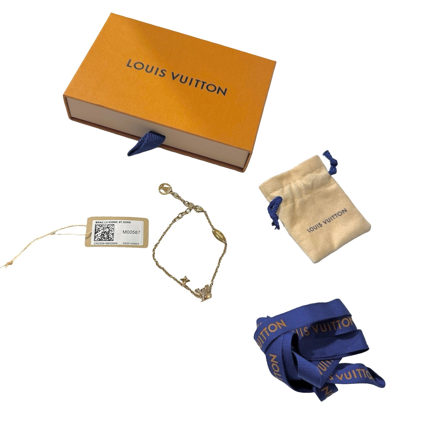 New LOUIS VUITTON Bracelet M00587 BRACELET GHW