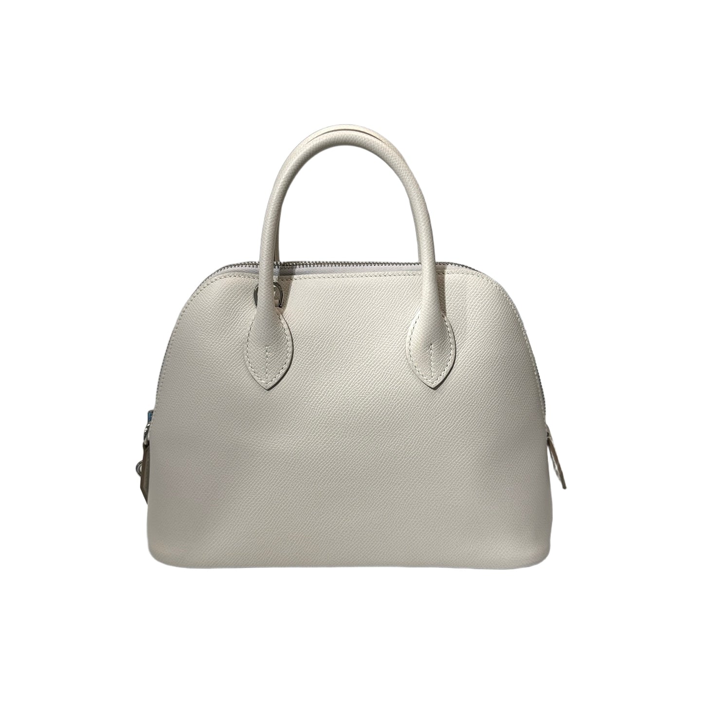 Used HERMÈS BOLIDE 25 Handbag M4 Gris Pale PHW