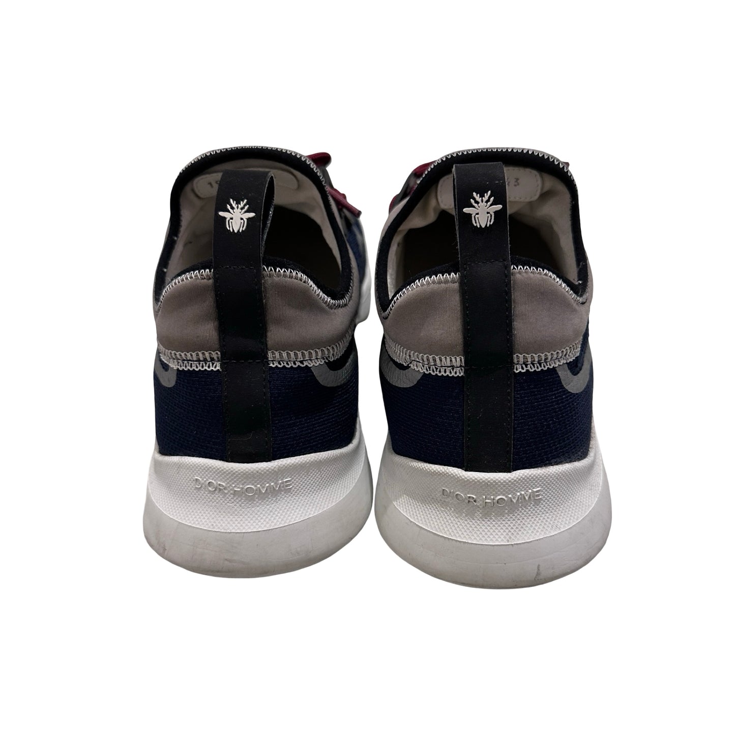 Used DIOR Sneakers Shoes Navy Blue Red