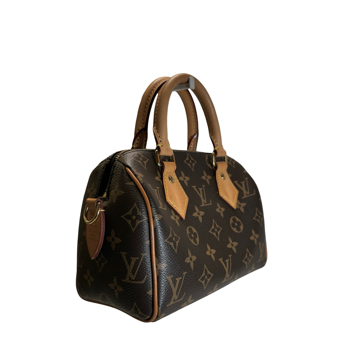 Used LOUIS VUITTON Monogram Canvas Speedy 25 Bandoulière Handbag Brown