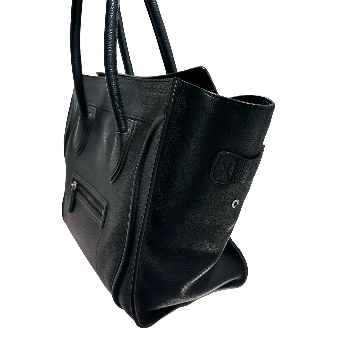 Used CÉLINE Luggage Large Handbag Black