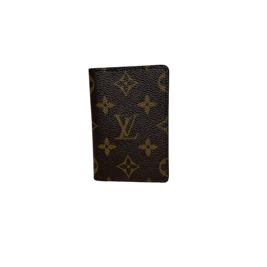 New LOUIS VUITTON Monogram Wallet Wallet Brown GHW